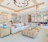 Club Room at Everly Luxury Apts in Naples FL