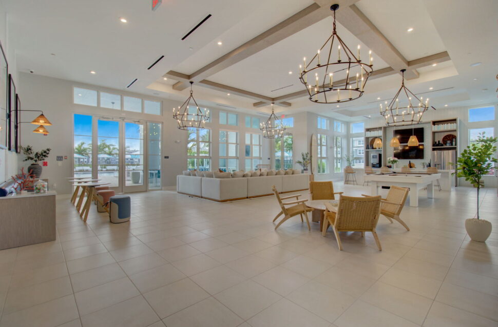 Club Room at Everly Naples Luxury Apartments
