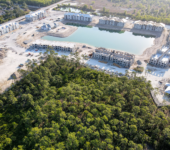 Everly Naples aerial construction image