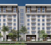 Exterior of The MARC luxury apartments in Palm Beach Gardens, FL
