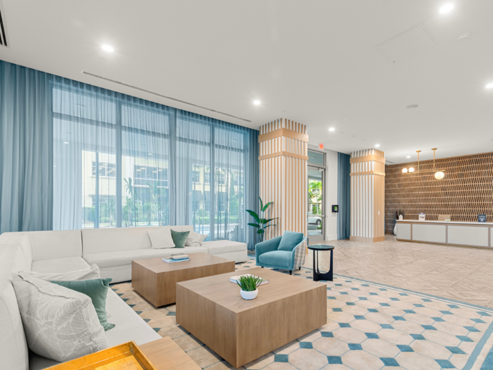 Leasing Office at The Marc Luxury Apartments in Palm Beach Gardens FL